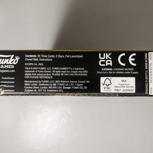 NEW- Funko Games ESPN Trivia Night Express Edition/ Trivia Game For 2-10 Players - Picture 3 of 6